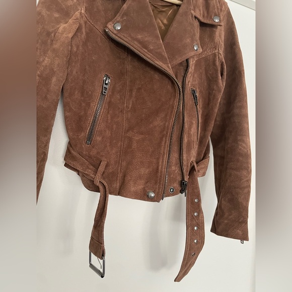 Blank NYC Brown Leather Jacket - Picture 8 of 15